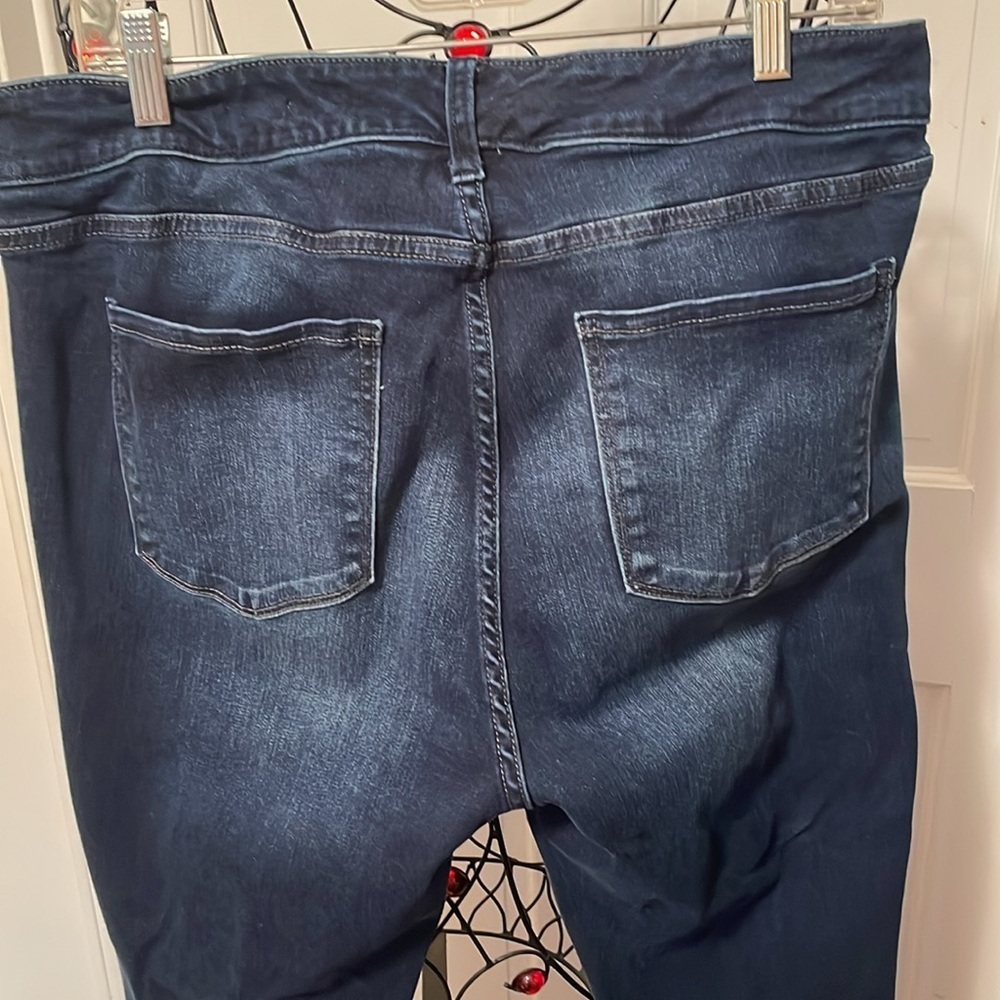 👖👖👖BOGOHO👖👖👖Arizona Jean Co. Dark Wash Jeans/Jeggings-Size 18 - Picture 10 of 10